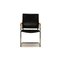 Sedie cantilever S 74 vintage in pelle nera di Thonet, set di 6, Immagine 8