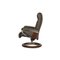 Modell Magic Sessel & Hocker aus Leder von Stressless, 2 . Set 12