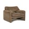 Brown Fabric Maralunga Armchair from Cassina 1