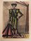 Bernard Buffet, The Toreador, Original Lithograph 2