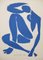 Nach Henri Matisse, Blue Nude IV, Lithographie 1