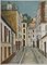 Después de Maurice Utrillo, Passage Cottin en Montmartre, Litografía, Imagen 1