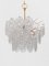 Large Rosette Crystal Glass Chandelier, Belgium, 1970s 3