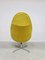 Vintage Dutch Swivel Lounge Chair by Rudolf Wolf for Rohé Noordwolde, 1960s 4