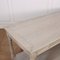 French Bleached Oak Drapers Table 8
