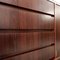 Mid-Century Long Sideboard in Wood and Chrome, 1960s 7