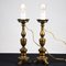 Gilt Wood Lamps, Set of 2 4