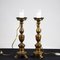 Gilt Wood Lamps, Set of 2 6