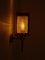 Lampada da parete in ottone e vetro, Svezia, anni '50, Immagine 5