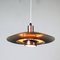 Scandinavian Modern Copper Pendant Lamp attributed to Jeka Denmark, 1970s 6