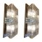 Murano Glass Wall Lights by Aureliano Toso, 1972, Set of 2, Image 1