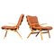 Leather Lounge Chairs from Westnofa Furniture, 1960s, Set of 2, Image 1