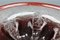 Ciotola Ikora Art in vetro rosso, bianco e bordeaux attribuita a WMF, Germania, anni '30, Immagine 4