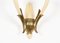 Italian Sconces in Ivory Murano Glass and Brass by Ulrich, Italy, 1940s, Set of 2, Image 12