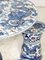 Mesa de comedor y taburetes chinos vintage de cerámica. Juego de 5, Imagen 4