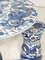 Vintage Chinese Ceramic Dining Table and Stools, Set of 5, Image 4