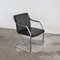 Armchair in Steel and Leather attributed to Rudolf Bernd for Walter Knoll, 1970s, Image 2