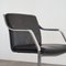 Butaca de acero y cuero atribuida a Rudolf Bernd para Walter Knoll, años 70, Imagen 4