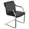 Armchair in Steel and Leather attributed to Rudolf Bernd for Walter Knoll, 1970s 1