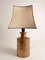 Gold Glazed Ceramic Table Lamps by Bitossi for Bergboms, 1970s, Set of 2, Image 6