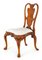 Queen Anne Dining Chairs in Walnut, 1920s, Set of 12 8