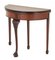 Chippendale Demi Lune Game Table, 1890s 5