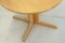 Round Oak Dining Table from Gudme, Image 6