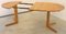 Round Oak Dining Table from Gudme, Image 13