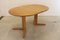 Round Oak Dining Table from Gudme, Image 4