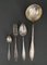 Silbernes Art Deco Besteck aus Metall von Christofle, 37 . Set 1