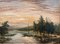 Riverside Landscape, Oil on Canvas, 19th Century, Framed 3