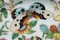 Plato de porcelana de Cantón con mariposas y pájaros, siglo XIX, Imagen 8