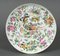 19th Century Canton Porcelain Plate with Butterflies and Birds 1