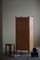 Mid-Century Modern Swedish Room Divider in Pine & Leather, 1960s 8