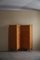 Mid-Century Modern Swedish Room Divider in Pine & Leather, 1960s 2