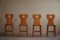Scandinavian Modern Chairs in Pine, 1960s, Set of 4 20