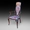 Art Nouveau Mahogany Inlaid Armchair, 1890s 1