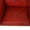 Model 2213 3-Seater Sofa in Red Leather by Børge Mogensen, 1990s 14