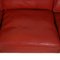 Model 2213 3-Seater Sofa in Red Leather by Børge Mogensen, 1990s, Image 12