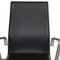 Oxford Chair in Black Leather by Arne Jacobsen 9