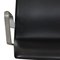 Oxford Chair in Black Leather by Arne Jacobsen 3