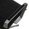 Oxford Chair in Black Leather by Arne Jacobsen, Image 4