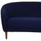 Little Mother 3-Seater Sofa in Blue Hallingdal Fabric by Finn Juhl 2