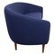 Little Mother 3-Seater Sofa in Blue Hallingdal Fabric by Finn Juhl 3