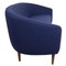 Little Mother 3-Sitzer Sofa aus blauem Hallingdal Stoff von Finn Juhl 3