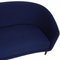 Little Mother 3-Sitzer Sofa aus blauem Hallingdal Stoff von Finn Juhl 5