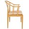 Chaise en Merisier de Chine par Hans Wegner, 1990s 2