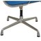 Ea-105 Chair in Blue Fabric by Charles and Ray Eames, 1990s, Image 10