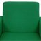 Fauteuil GE-34 en Tissu Vert par Hans Wegner, 1980s 3