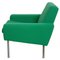 GE-34 Armchair in Green Fabric by Hans Wegner, 1980s, Image 8